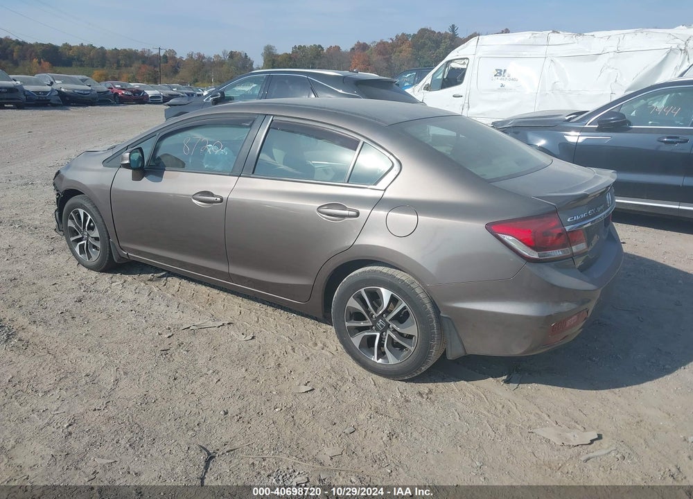 2013 HONDA CIVIC EX VIN: 2HGFB2F89DH502327