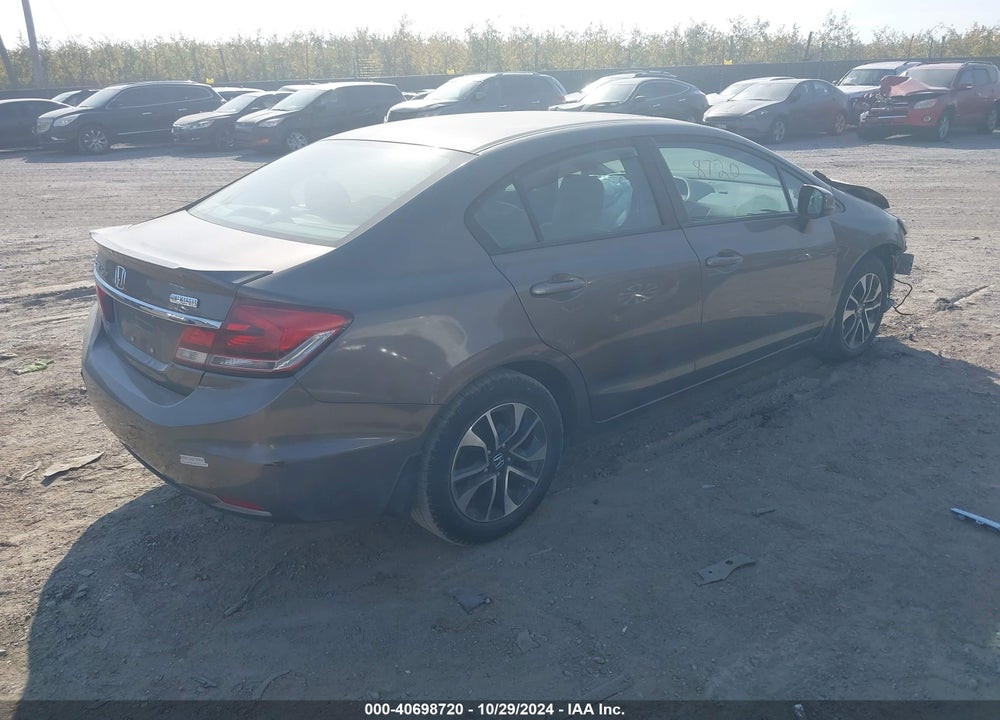 2013 HONDA CIVIC EX VIN: 2HGFB2F89DH502327