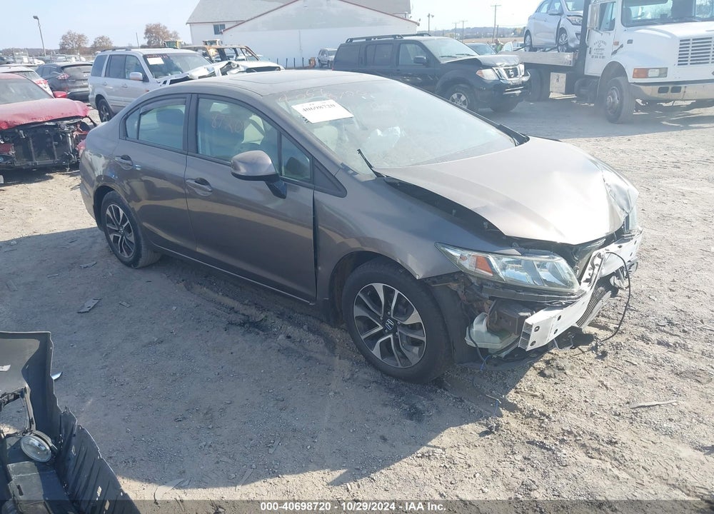 2013 HONDA CIVIC EX VIN: 2HGFB2F89DH502327