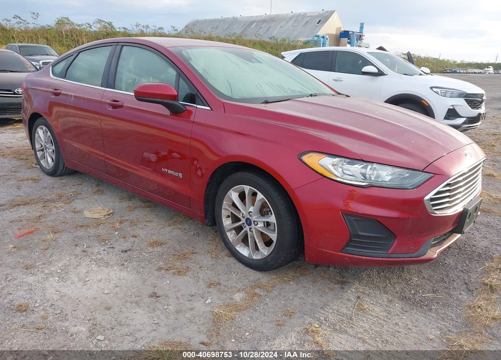 2019 FORD FUSION HYBRID SE VIN: 3FA6P0LU6KR262179