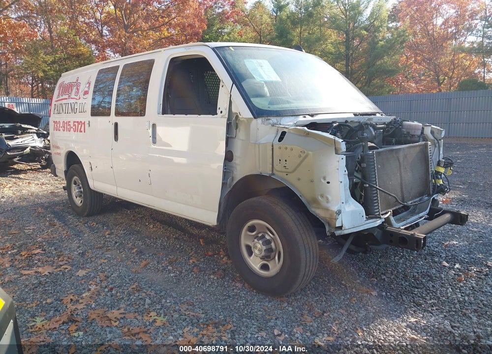 2022 CHEVROLET EXPRESS CARGO RWD 2500 REGULAR WHEELBASE WT VIN: 1GCWGAFPXN1220229