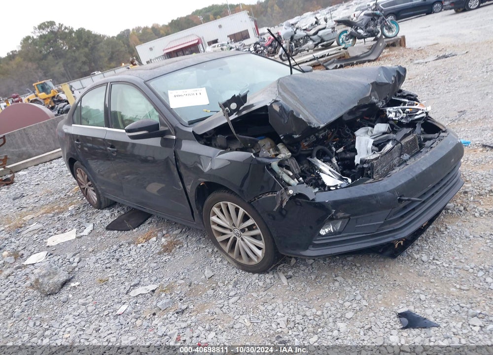 2015 VOLKSWAGEN JETTA 1.8T SE VIN: 3VWD07AJ7FM217050