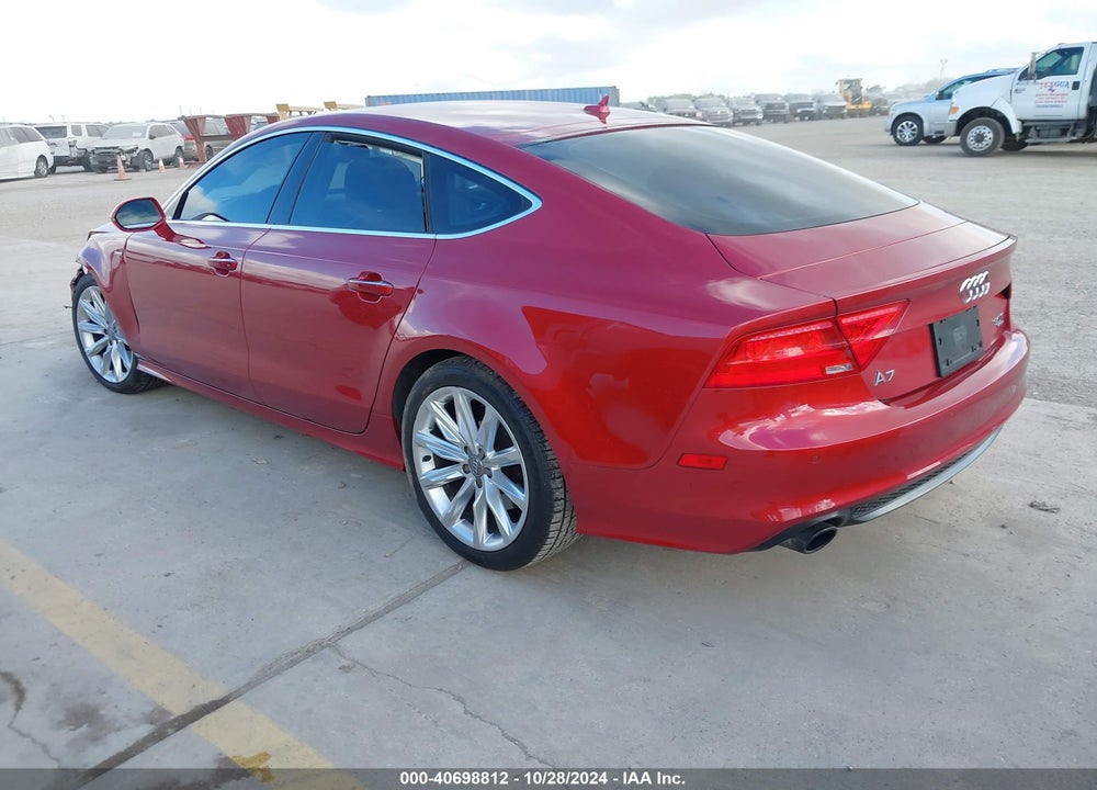 2012 AUDI A7 PREMIUM VIN: WAU3GAFC0CN113984