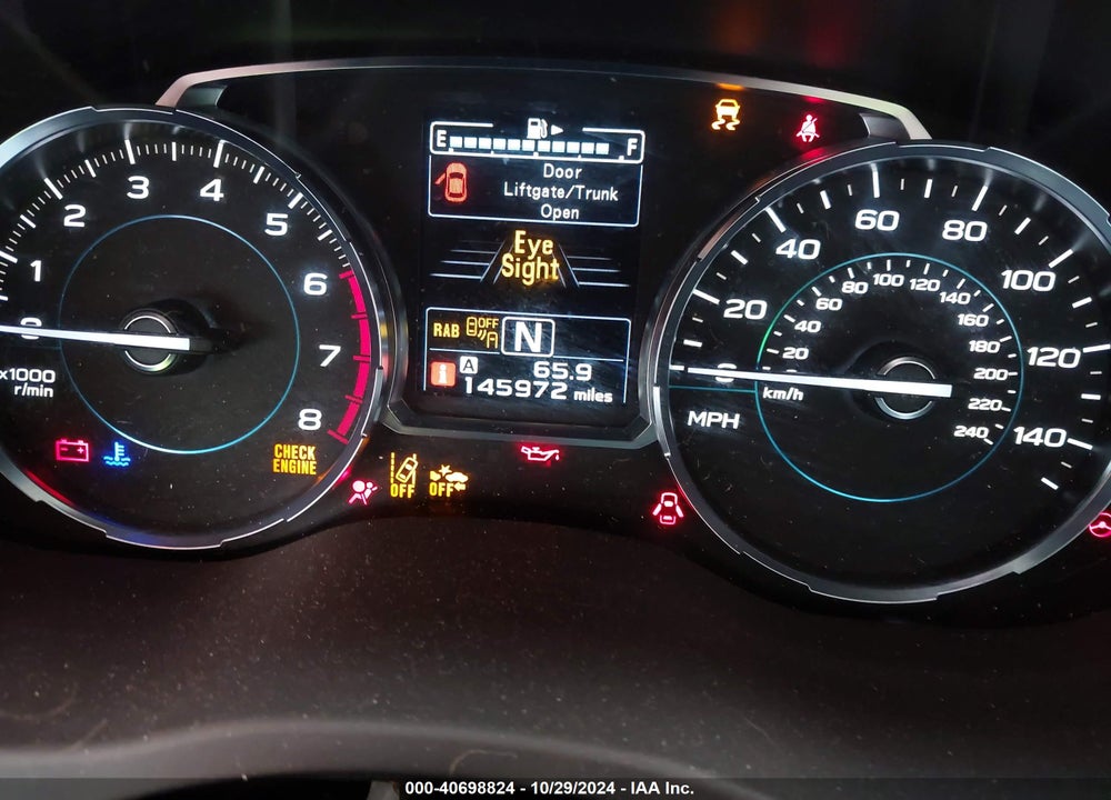 2017 SUBARU FORESTER VIN: JF2SJAWC5HH448262