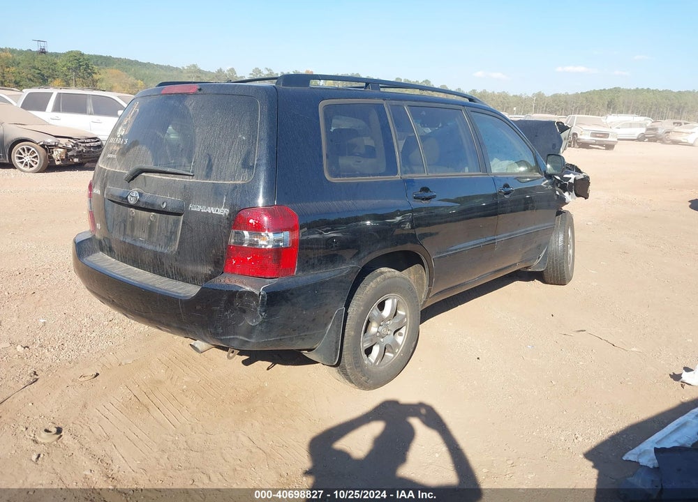 2005 TOYOTA HIGHLANDER V6 VIN: JTEGP21A450064882