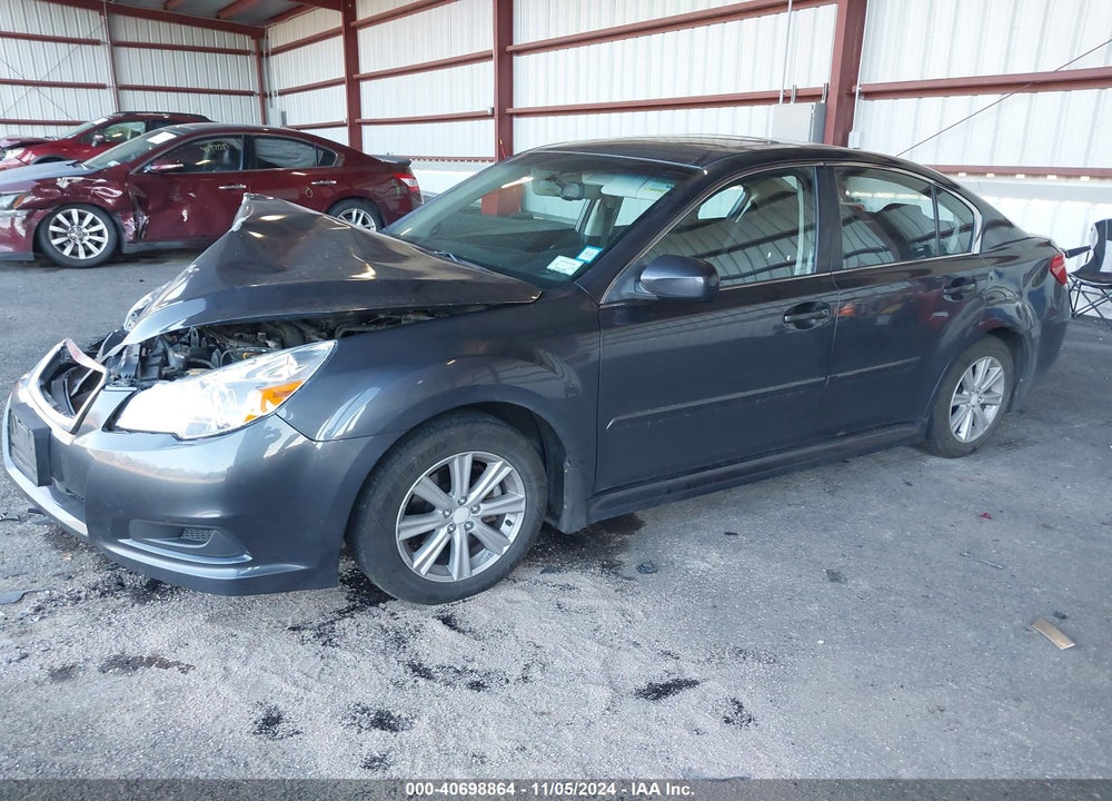 2012 SUBARU LEGACY 2.5I PREMIUM VIN: 4S3BMBG64C3036974
