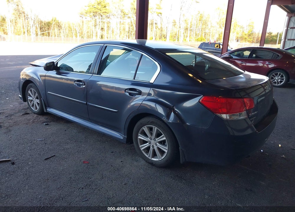 2012 SUBARU LEGACY 2.5I PREMIUM VIN: 4S3BMBG64C3036974