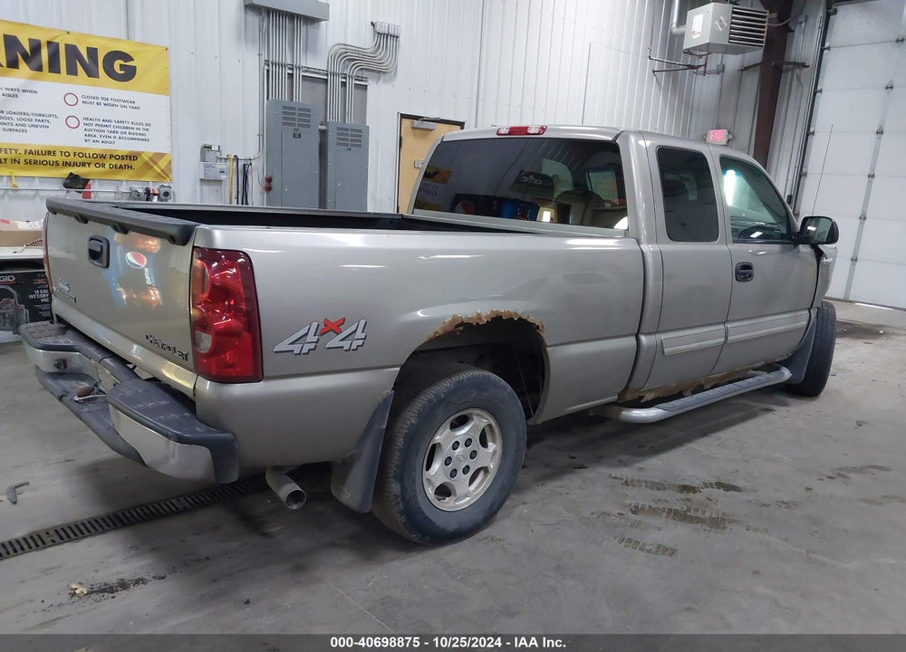 2003 CHEVROLET SILVERADO 1500 LS VIN: 1GCEK19V83Z343935