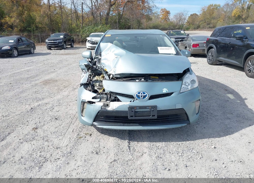 2013 TOYOTA PRIUS THREE VIN: JTDKN3DU6D1717785