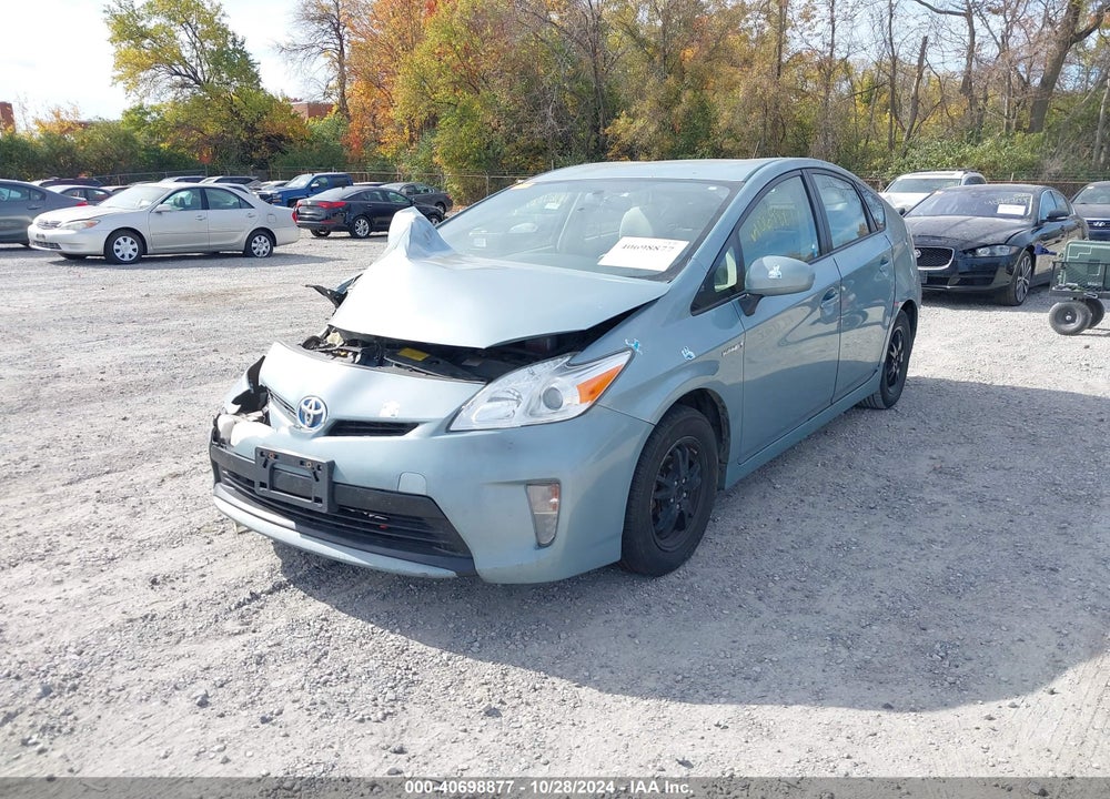 2013 TOYOTA PRIUS THREE VIN: JTDKN3DU6D1717785