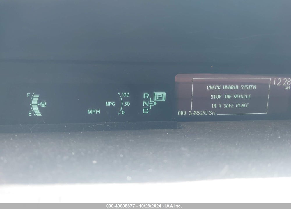 2013 TOYOTA PRIUS THREE VIN: JTDKN3DU6D1717785