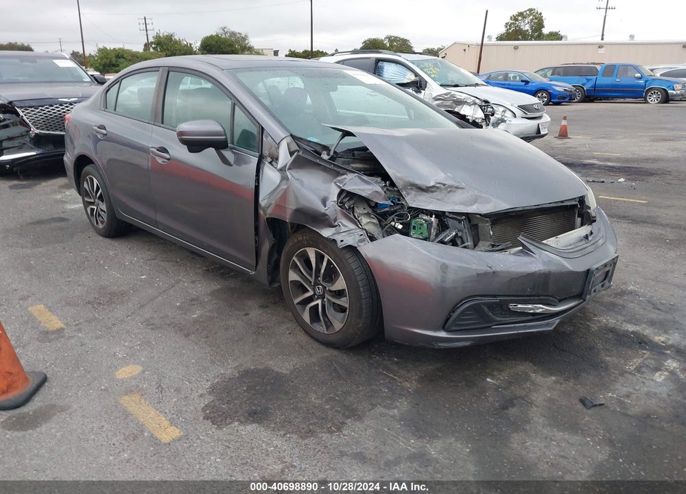 2014 HONDA CIVIC EX VIN: 19XFB2F89EE270128