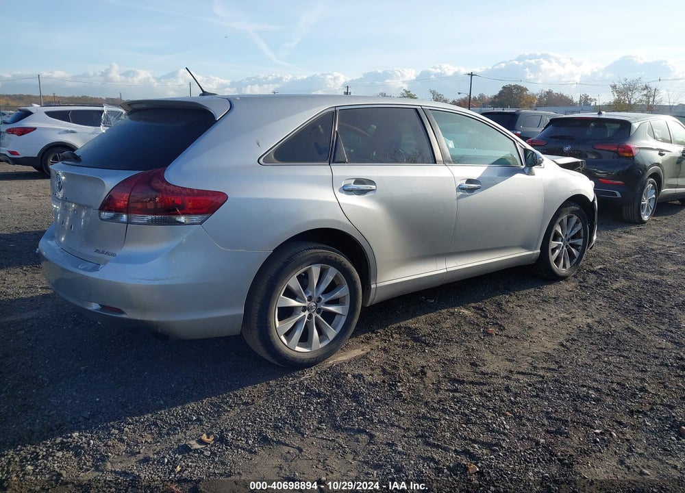 2013 TOYOTA VENZA XLE VIN: 4T3BA3BB7DU039031