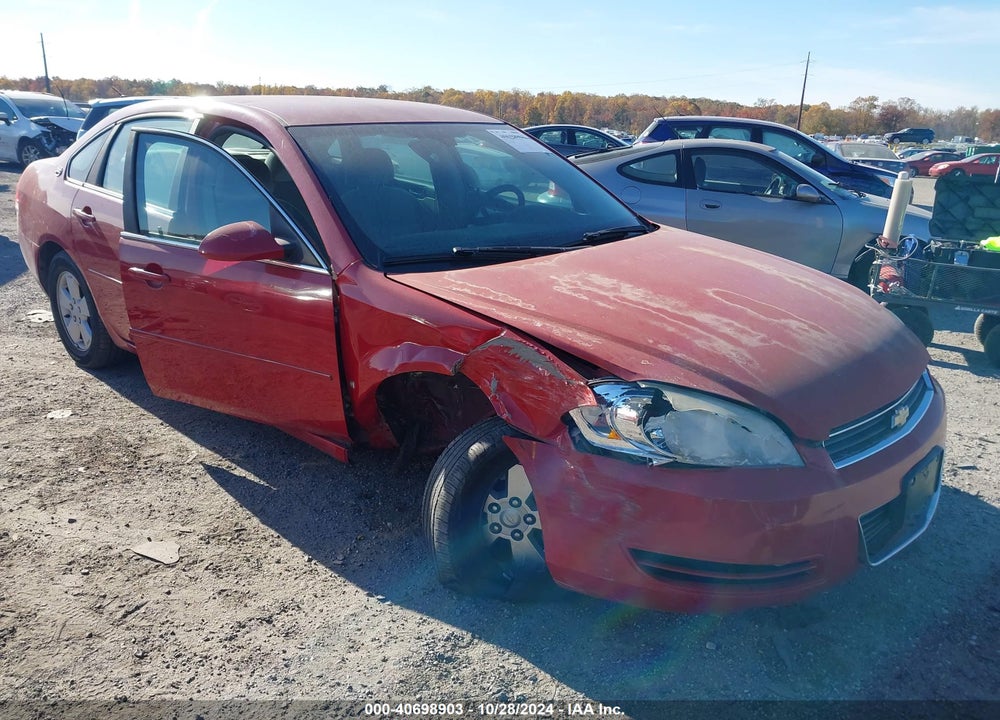 2008 CHEVROLET IMPALA LT VIN: 2G1WT55N081230620