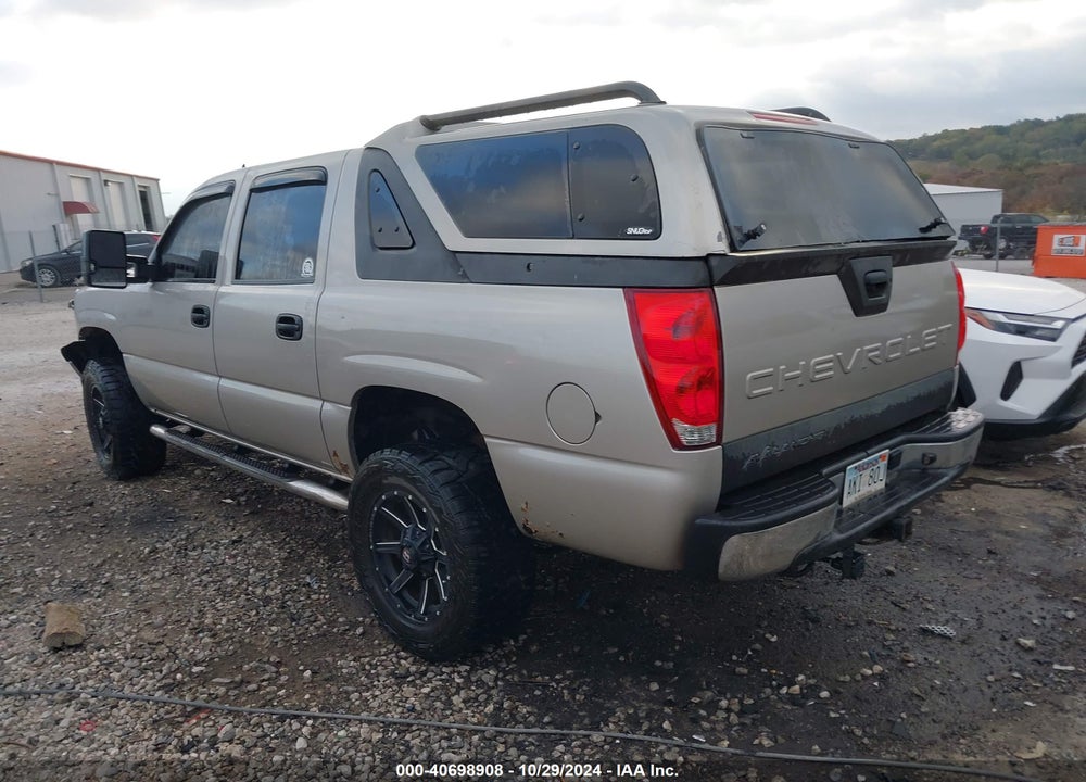 2006 CHEVROLET AVALANCHE 1500 Z71 VIN: 3GNEK12Z16G125487