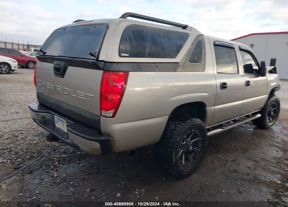 2006 CHEVROLET AVALANCHE 1500 Z71 VIN: 3GNEK12Z16G125487