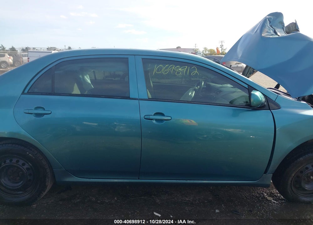 2010 TOYOTA COROLLA LE VIN: 2T1BU4EE0AC387343