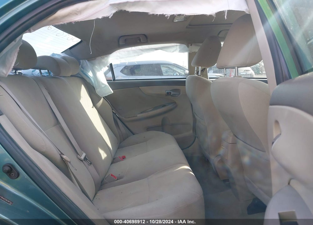 2010 TOYOTA COROLLA LE VIN: 2T1BU4EE0AC387343