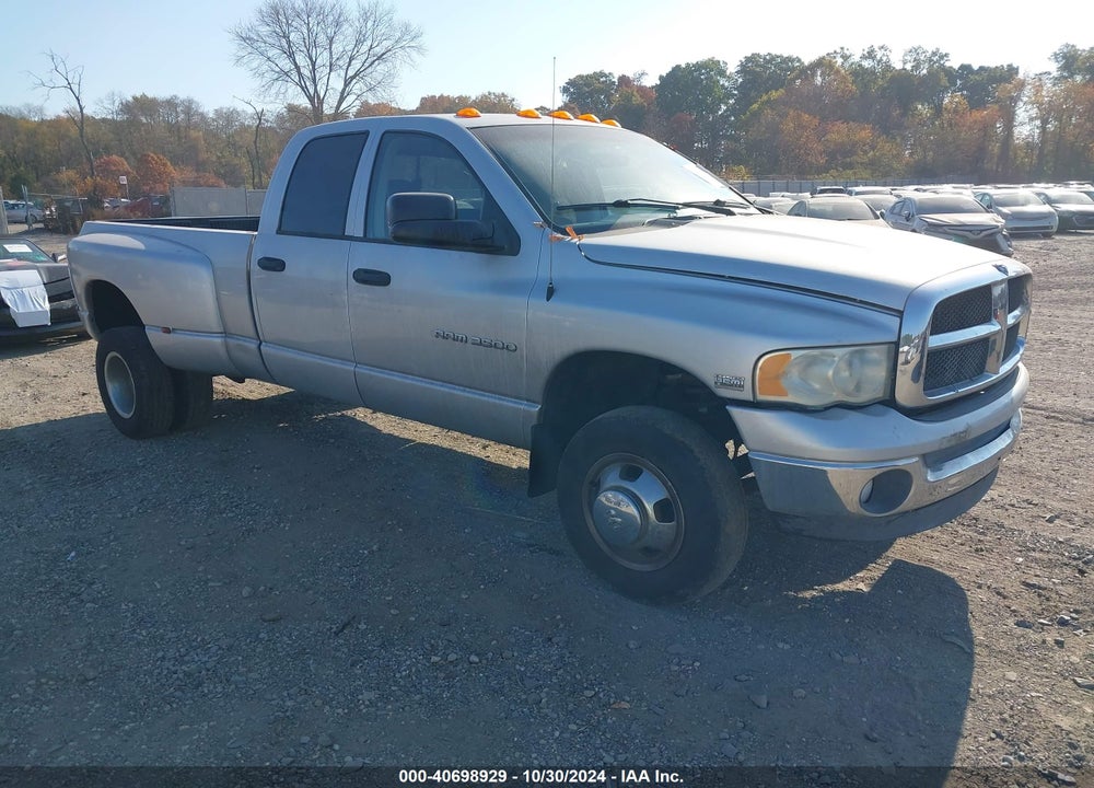 2003 DODGE RAM 3500 SLT/LARAMIE/ST VIN: 3D3MU48DX3G794825