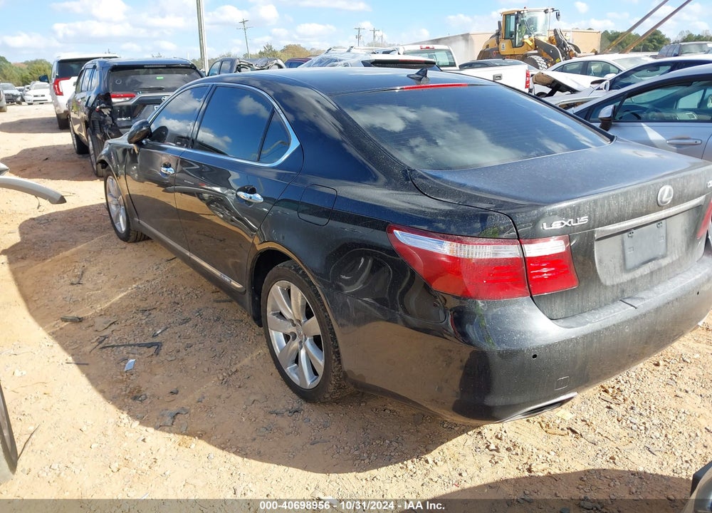 2008 LEXUS LS 600H VIN: JTHDU46FX85006037