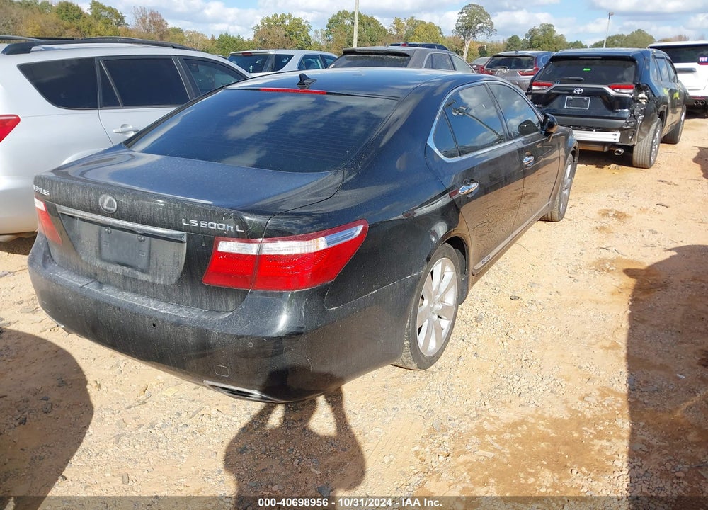 2008 LEXUS LS 600H VIN: JTHDU46FX85006037