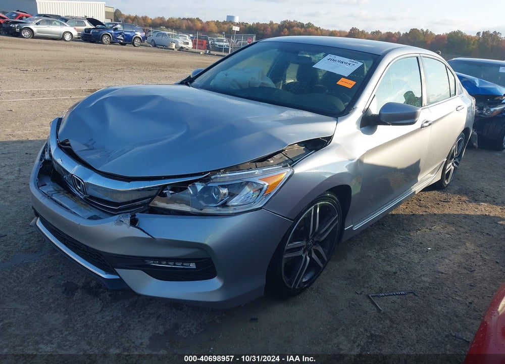 2017 HONDA ACCORD SPORT VIN: 1HGCR2F54HA237891