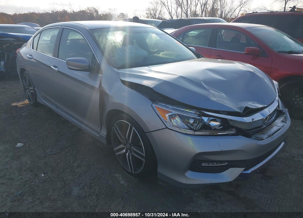 2017 HONDA ACCORD SPORT VIN: 1HGCR2F54HA237891