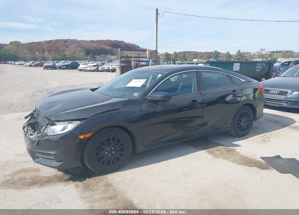 2017 HONDA CIVIC LX VIN: 19XFC2F54HE068272