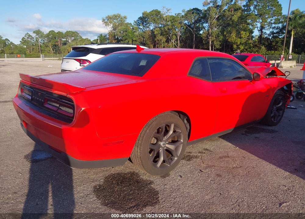 2017 DODGE CHALLENGER R/T VIN: 2C3CDZBT4HH611495