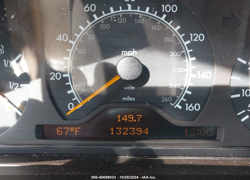 1997 MERCEDES-BENZ E 320 VIN: WDBJF55F6VA369135