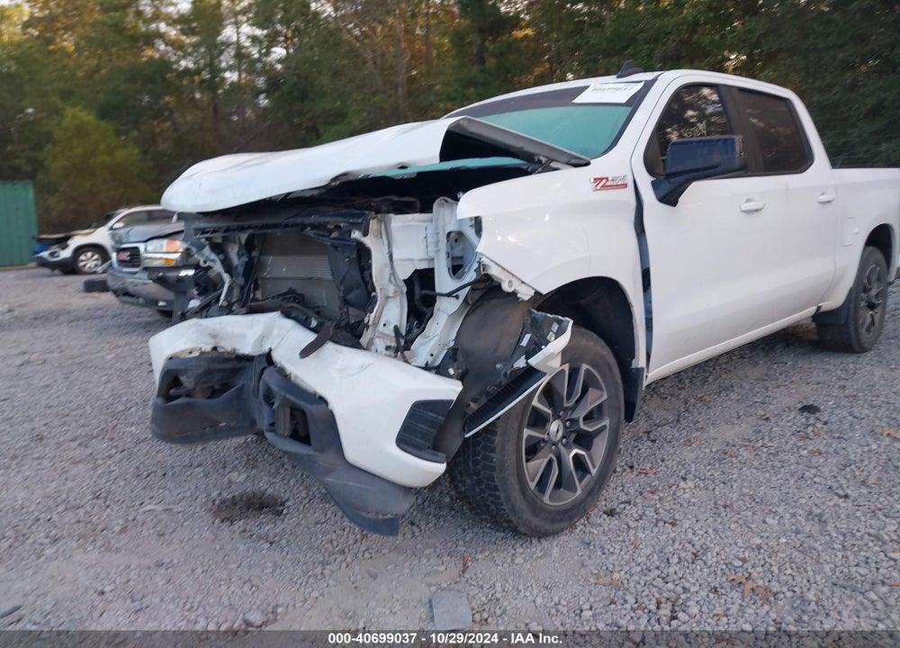 2021 CHEVROLET SILVERADO 1500 4WD SHORT BED RST VIN: 3GCUYEED4MG467894