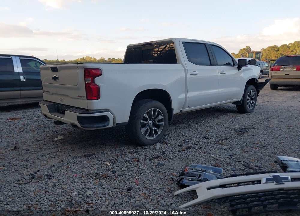 2021 CHEVROLET SILVERADO 1500 4WD SHORT BED RST VIN: 3GCUYEED4MG467894