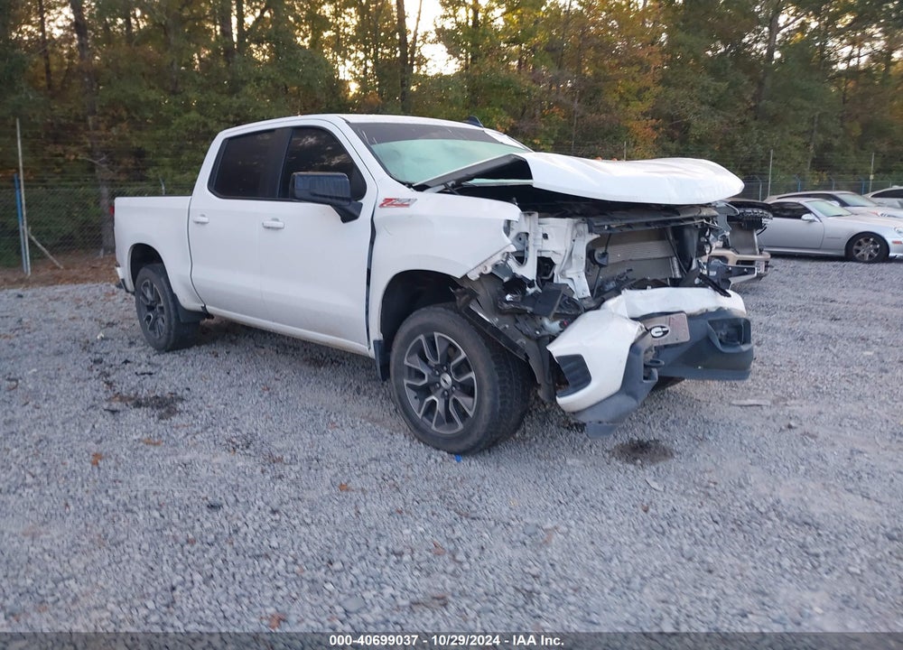 2021 CHEVROLET SILVERADO 1500 4WD SHORT BED RST VIN: 3GCUYEED4MG467894