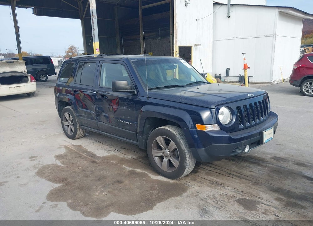 2016 JEEP PATRIOT HIGH ALTITUDE EDITION VIN: 1C4NJRFB1GD708664
