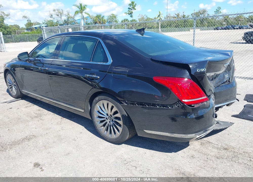 2018 GENESIS G90 3.3T PREMIUM VIN: KMHG34JA2JU042454
