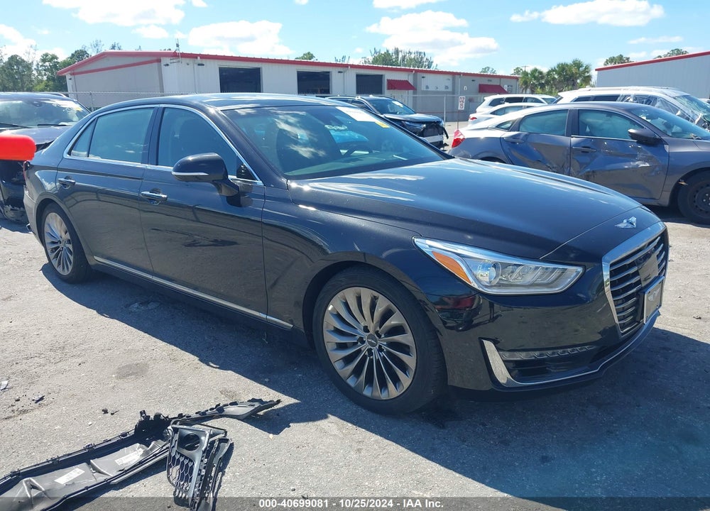 2018 GENESIS G90 3.3T PREMIUM VIN: KMHG34JA2JU042454