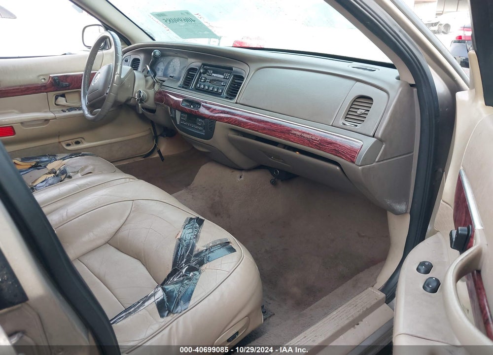 2001 MERCURY GRAND MARQUIS LS VIN: 2MEFM75W01X634446