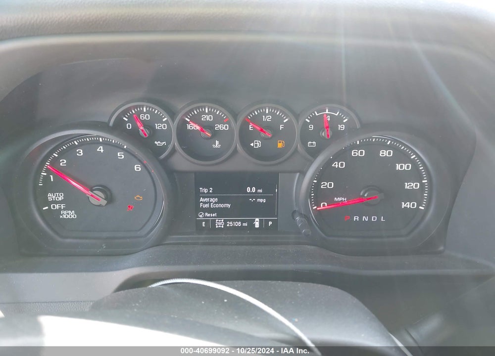 2023 CHEVROLET SILVERADO 1500 4WD SHORT BED CUSTOM VIN: 3GCPDBEK0PG194513