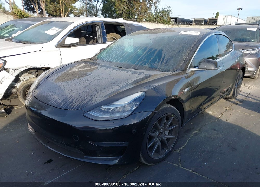 2018 TESLA MODEL 3 LONG RANGE/MID RANGE VIN: 5YJ3E1EAXJF034407