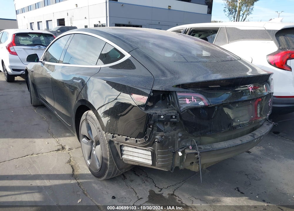 2018 TESLA MODEL 3 LONG RANGE/MID RANGE VIN: 5YJ3E1EAXJF034407