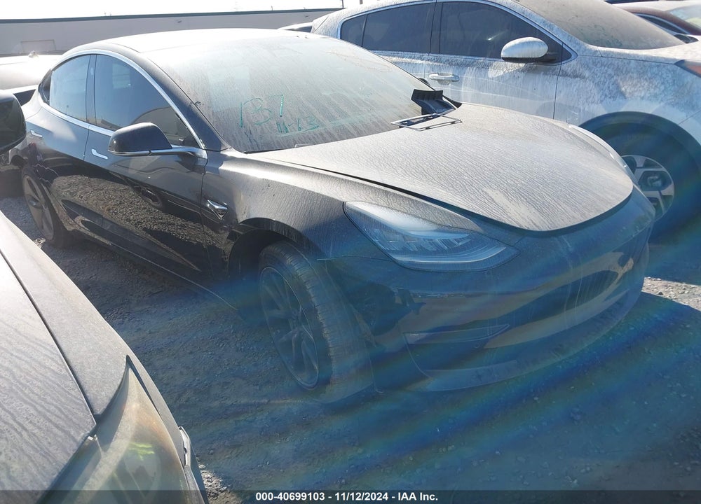 2018 TESLA MODEL 3 LONG RANGE/MID RANGE VIN: 5YJ3E1EAXJF034407