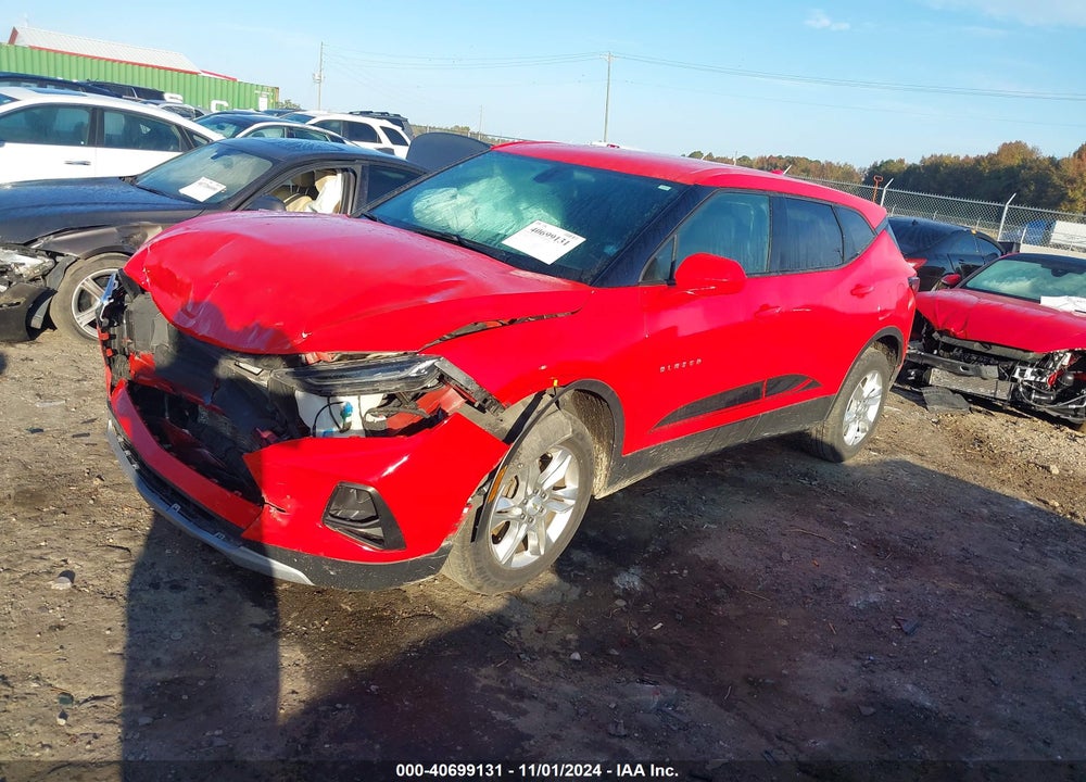 2020 CHEVROLET BLAZER FWD 2LT VIN: 3GNKBCRS4LS711505