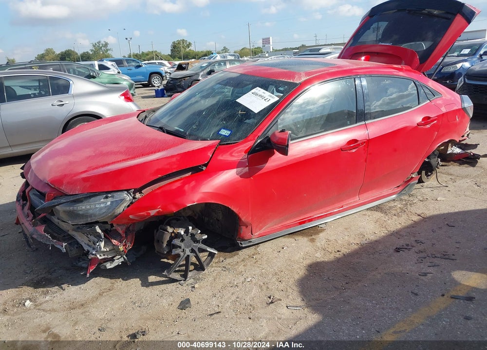 2018 HONDA CIVIC SPORT TOURING VIN: SHHFK7H92JU219723