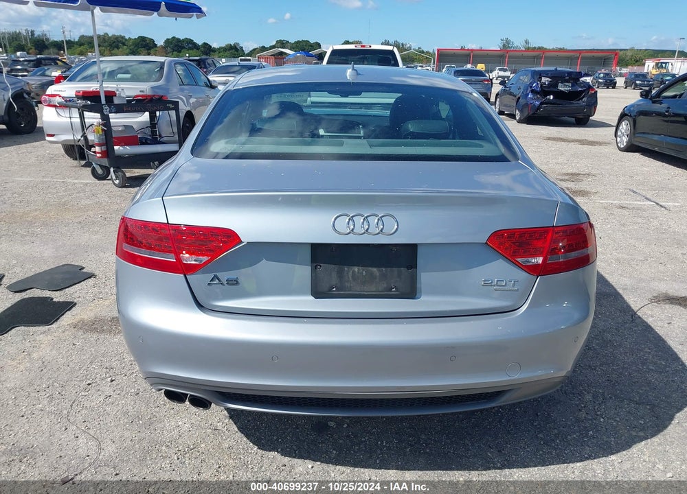 2011 AUDI A5 2.0T PREMIUM VIN: WAUWFAFR4BA027393