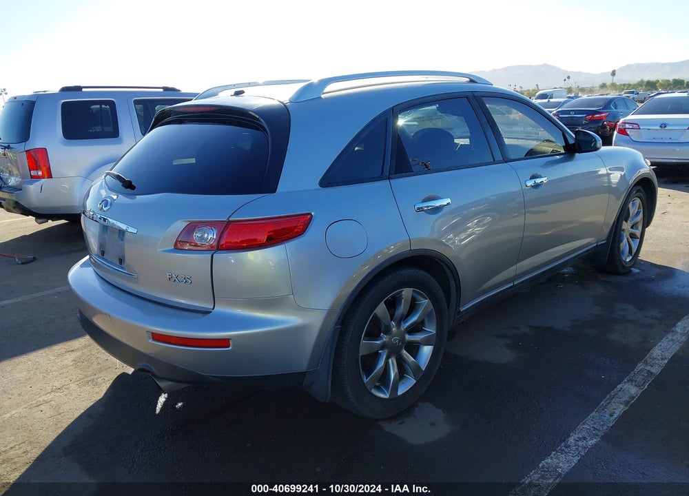 2004 INFINITI FX35 VIN: JNRAS08U14X111272