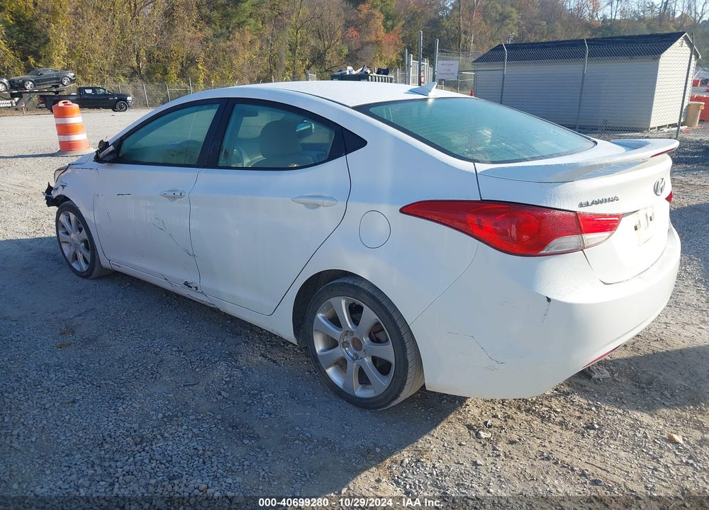 2013 HYUNDAI ELANTRA LIMITED VIN: 5NPDH4AE3DH279433