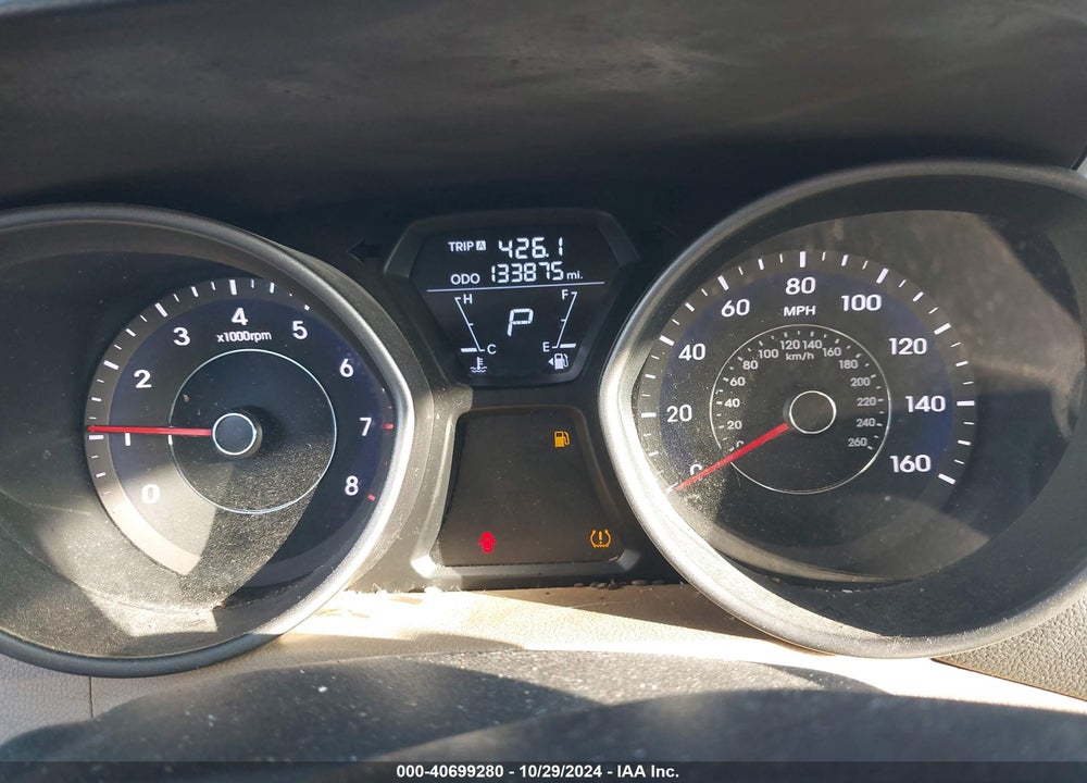 2013 HYUNDAI ELANTRA LIMITED VIN: 5NPDH4AE3DH279433