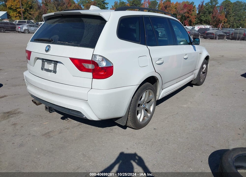 2006 BMW X3 3.0I VIN: WBXPA93476WD33161