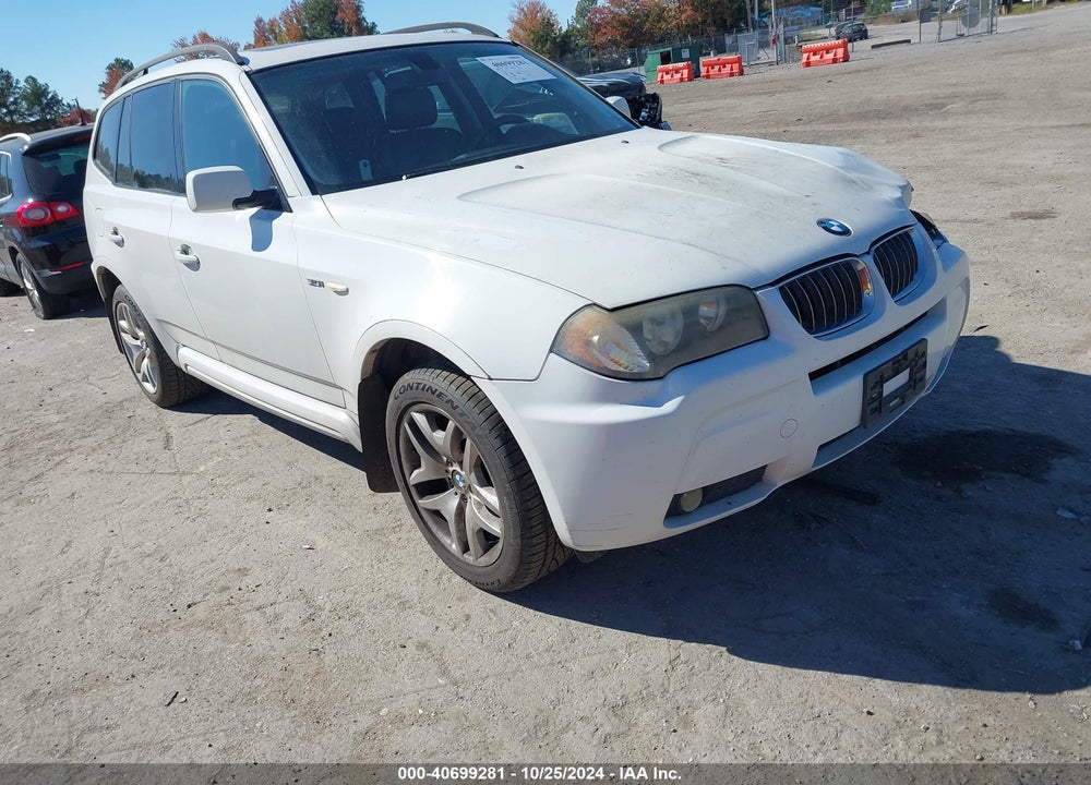 2006 BMW X3 3.0I VIN: WBXPA93476WD33161