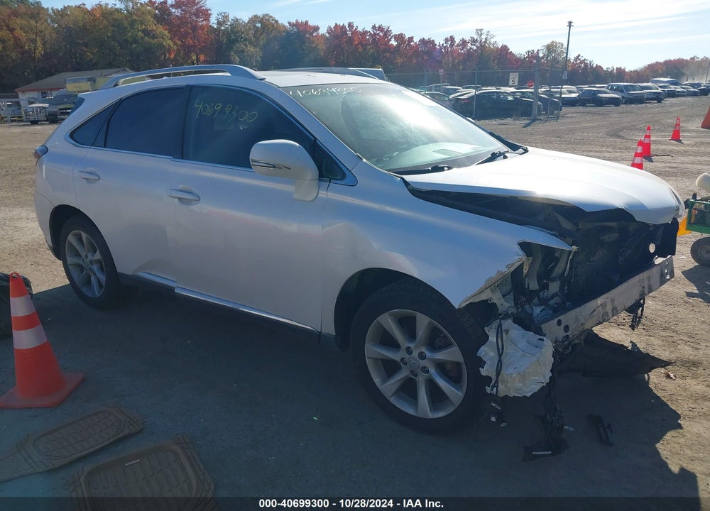 2012 LEXUS RX 350 VIN: 2T2ZK1BA6CC078964
